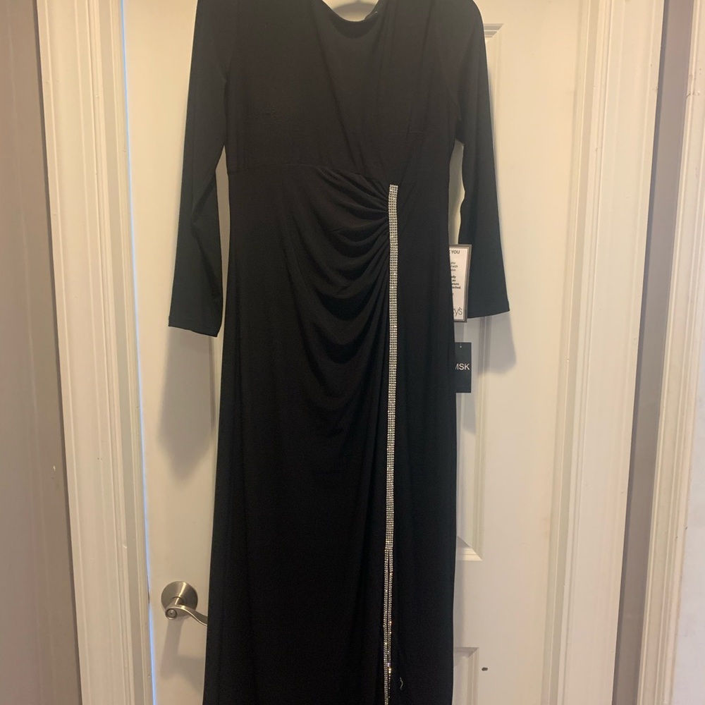 MSK embellished panel dress